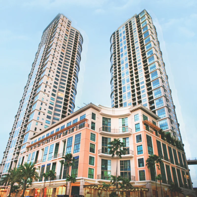 Joya Towers in Rockwell Center, Makati